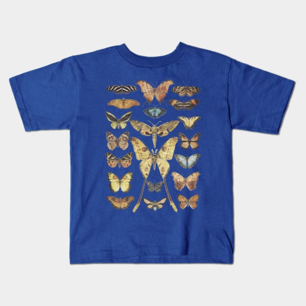 Butterflies Kids T-Shirt by mikekoubou